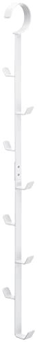 YAMAZAKI Home Smart Closet Organizer Hanger – Clothes & Accessories Storage Hanging Rack - color: White