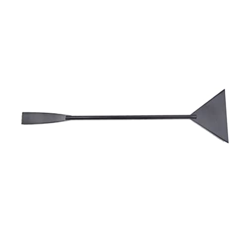 NOLITOY 2pcs Aquascaping Tool Fish Tank Plant Shovel Waterweed Grass Clipper Cleaning Tools for Aquarium Maintenance - color: Blackx2pcs, size: mediumx2pcs