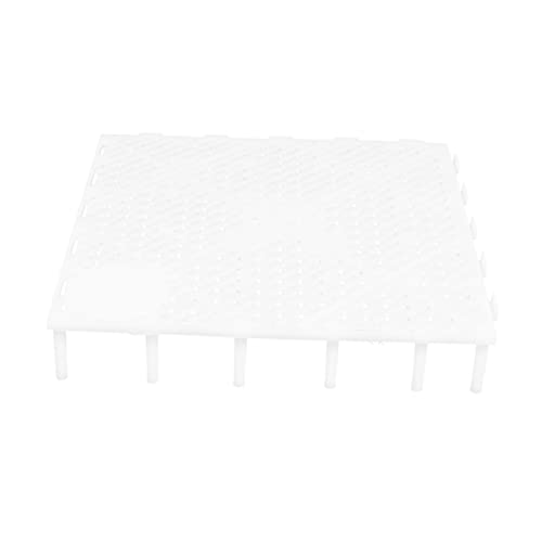 VANZACK 10pcs Aquarium Divider Filtering Plates for Fish Tank for Enhanced Water Permeability Bottom Sand Separator for Breeding Fish