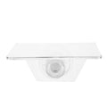 Aquarium Floating Shelf: Fish Tank Acrylic Ledge Plants Holder with Suction Cup - 4x3.2x2in Transparent Ledge for Aquarium Coral Aquatic Plants Moss - size: 10.00X8.00X5.00CM
