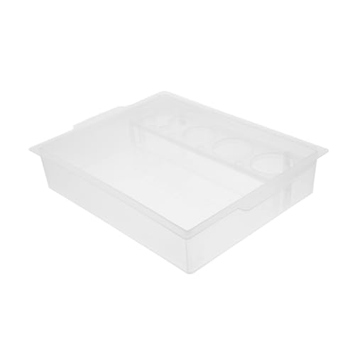 Square Aquarium Plastic Test Tube Holder Rack Lab Tube Organizer Sturdy Pp Material