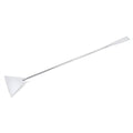 lasenersm 1 Piece Fish Tank Spatula Stainless Steel Aquarium Spatula Fish Tank Scraper Aquarium Scraper Aquarium Sand Scraper Aquarium Substrate Spatula, Silver