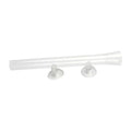Toyvian Aquarium Shrimp Feeder Tube and Feeding Dish with Suction Cup, 200mm Crystal Glass Fish Feeding Tool for Aquarium Shrimp and Fish Supplies