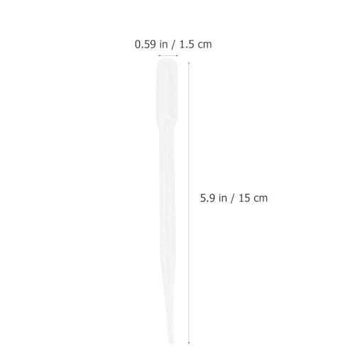 Toddmomy 10pcs Brine Shrimp Feeders with Long Plastic Tubes 3ml Manual Suction Pipettes for Coral and Fish Aquarium Feeding Tools