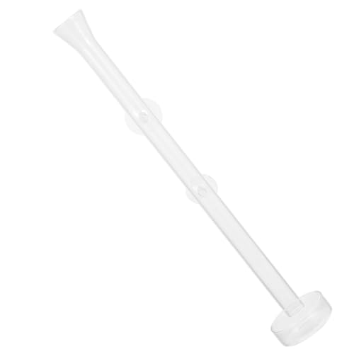 VICASKY Aquarium Fish Feeder Tube with Glass Feeding Dish 30cm Shrimp Feeder for Fish Tank Feeding for Aquatic Pets