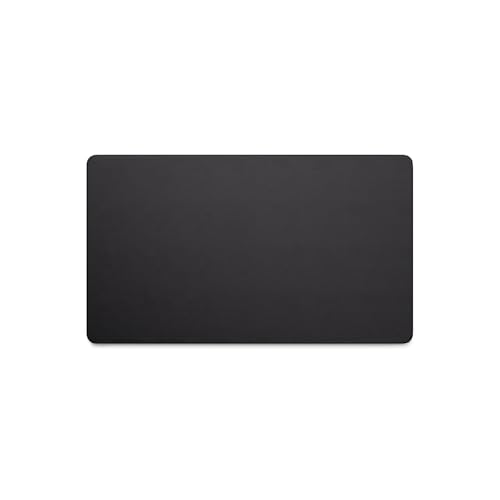 Jotsome Leather Desk Pad Mat, Non-Slip Desk Blotter Pad - Desk Protector for Office, Home, Laptop, and Desktop - color: Black, size: 24" x 14"
