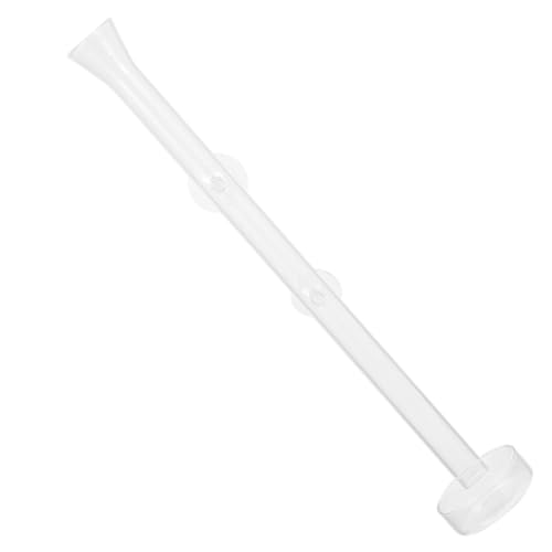 YARNOW Fish Feeding Tube and Shrimp Feeder Dish Set, Glass Aquarium Feeder Tube 20cm with Feeding Tray for Fish Tank Breeding and Aquarium Pets