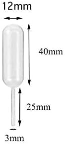 300 Pieces 4ml Cupcake Pipettes, Food Grade Plastic Disposable Pipettes Mini Liquid Injector (300-A) - color: 300-A