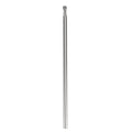 PENO Wire Bristles Brush, Professional Aquarium Brush 304 Stainless Steel for Fish Tank for Wood Hard 23cm/9.1in