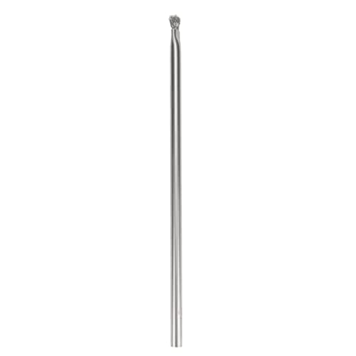PENO Wire Bristles Brush, Professional Aquarium Brush 304 Stainless Steel for Fish Tank for Wood Hard 23cm/9.1in