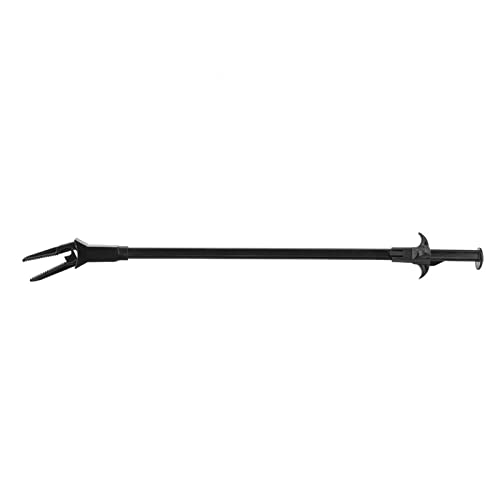 Aquarium Tongs, Fish Tank Plastic Tweezer Water Plants Algae Clamp Scrapers Cleaning Tool Clip Spot Feed and Coral Extra Long Tweezers Multi Purpose Pruning Cleaner Curved Tools