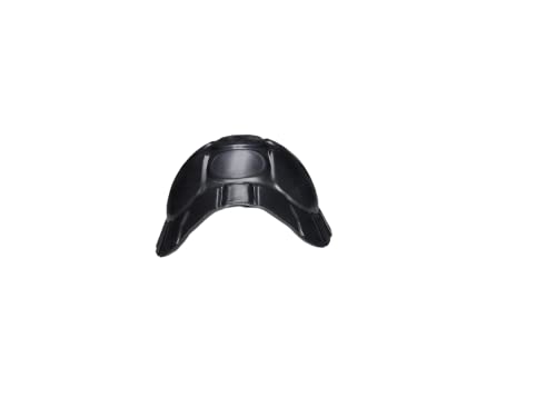 Small Turtleshell Hide 4.5x3.5x2 for Bearded Dragon Corn Snake Ball Python Crested Gecko Reptile Lizard Leopard Gecko Turtle Tortoise Frog - Black Plastic