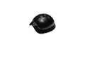 Small Turtleshell Hide 4.5x3.5x2 for Bearded Dragon Corn Snake Ball Python Crested Gecko Reptile Lizard Leopard Gecko Turtle Tortoise Frog - Black Plastic