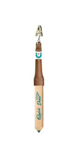 Quick Draw Magnetic Pencil Holder – Clip-On Tool Holder for Carpenter Pencils, Mechanical Pencils, Pens & Markers, Flexible Silicone Grip, No-String Quick Access (1)