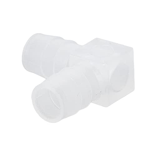 10Pcs Elbow Hose Barb Plastic Fitting 90 Degree Equal Barbed Joint Adapter L Shape - Wide Range of Use (10mm) - size: 10mm
