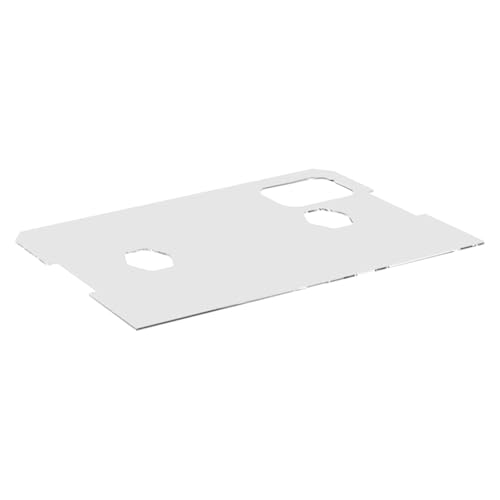 Tank Cover Tank Lid Transparent for Aquariums Without Center Aquarium Top Cover with Feed Holes, 580x280x5mm - color: 580x280x5mm