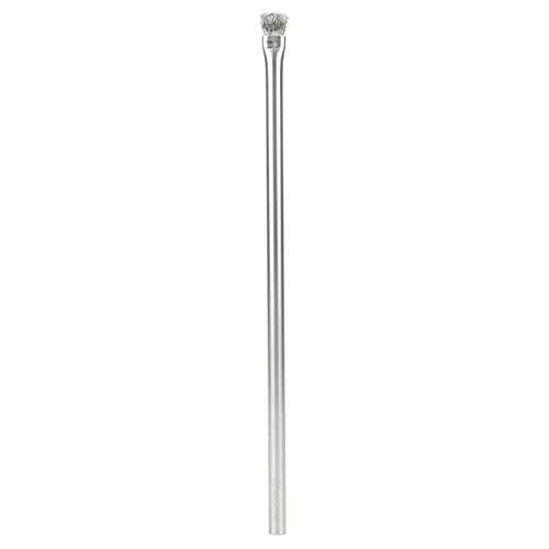 PENO Wire Bristles Brush, Professional Aquarium Brush 304 Stainless Steel for Fish Tank for Wood Hard 23cm/9.1in