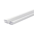Clear PVC Living Hinge for 1/8in Panels - 48 Inches (Pack of 3, 12 Feet Total)