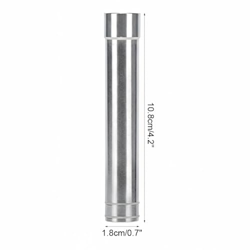 Inflow & Outflow Lily Pipe, Stainless Steel Aquarium Filter Pipes with 2Pcs Pipe Holders for 4.7"/6.3"/7.9" Hoses, Available Extension Pipes - size: Extension Pipe, Fits 16mm Hose