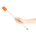 Rislobx 1PCS Small Aquarium Cleaning Tool, Algae Scraper for Fish Tank, Long Handle Aquarium Brush, Fish Tank Cleaner Adapted for Glass and Acrylic Aquariums (Longer) - color: Orange Longer