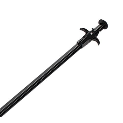 Yardwe Fish Tank Cleaning Clamp Plastic Aquarium Tongs with Non Slip Grip for Plant Pruning and Maintenance Aquarium Black
