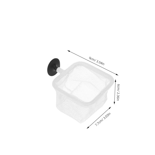 ERINGOGO 5pcs Fish Tank Separator Net with Cups Aquarium Fish Breeding Holder Easy Installation Deformation Resistant and