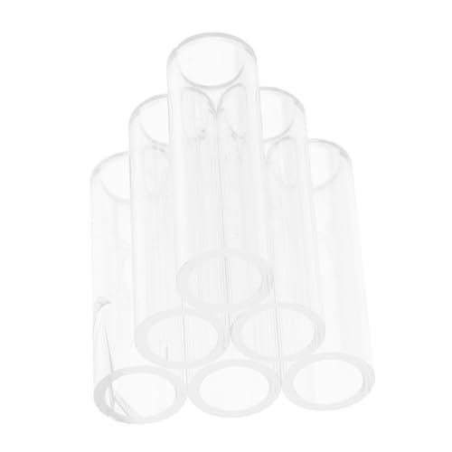 YARNOW 6holes Acrylic Shrimp Breeding Tube Versatile Fish Tank Shelter for Shrimp Turtles and Aquatic Pets Aquarium Decor for Enhanced Viewing