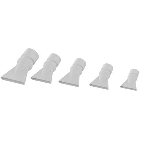 5 Pcs Aquarium Pump Duckbill Nozzle, Water Outlet Pipe Fish Tank Tube, Water Outlet Return Pipe Fitting for Aquarium Fish Tank Household Store - color: White five piece set