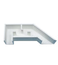 Chatelet Aquarium Underground Tunnel | Fish & Shrimp Hideout for Aquariums | Unique Underground Viewing Tunnel | Made in USA (White) - color: White