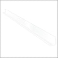 Clear Plastic Shelf Divider 1" H x 15-9/16" L with Adhesive Mount by ClipStrip
