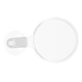 BESPORTBLE Cup Glass for Fish Tank Observation Multifunctional Viewer for Small Animals Plants and Landscapes Easy to Install Aquarium Magnifier