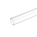 MECCANIXITY Plastic Pipe Rigid Polycarbonate Round Tube Clear 0.86"(22mm) ID 1"(25mm) OD 9.6" (245mm) High Impact for Lighting, Models, Water Plumbing - size: 0.86"IDx1"ODx9.6"