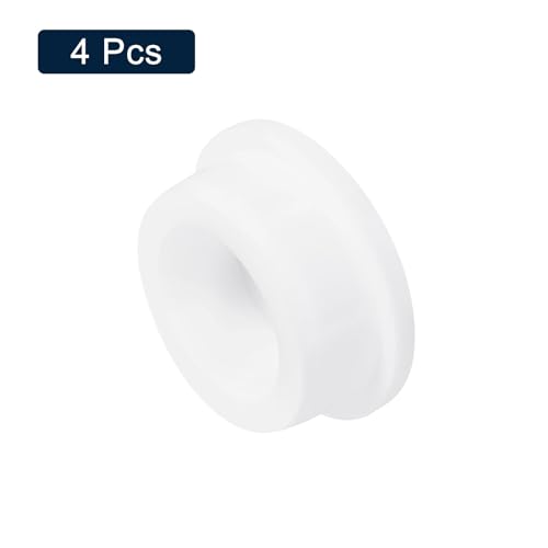 uxcell 4Pcs White Plug Holes, Waterproof Rubber Button Plug for 36mm / 1.42" Hole - size: 36mm
