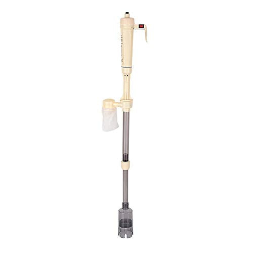 Ejoyous Aquarium Gravel Cleaner, Electric Automatic Fish Gravel Vacuum Cleaning Battery Operated Siphon Pump Water Changer for Fish