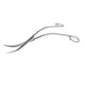 BROPC Stainless Steel Mirror Wave Scissors - 9.8" Aquarium Scissors for Saltwater and Freshwater Plant Trimming and Maintenance
