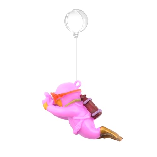 onesimcr Floating Fish Tank Decorations, Aquarium Decorations, Lovely Diver Fish Tank Decorations, Floating Device Fish Tank Accessories，Suitable for All Kinds of Fish Tanks(Purple)… - color: Purple