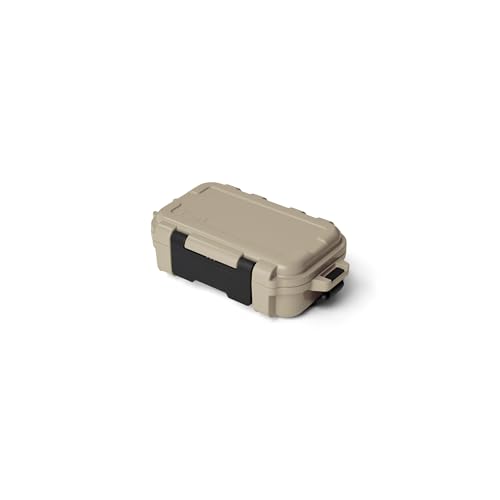 YETI LoadOut GoBox Collection, Divided Waterproof Cargo Case, Dry Box, Camera Case, Fishing Tackle Box - color: Tan, size: GoBox 1