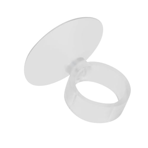 20 Pcs Silicone Aquarium Suction Cups Leak-Proof Glass Surface Mount Sucker Holder for Air Pump Tubes, Fish Tank Tube Clip for 4mm/6mm Pipes(16mm)