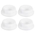 uxcell 4Pcs White Plug Holes, Waterproof Rubber Button Plug for 39mm / 1.54" Hole - size: 39mm