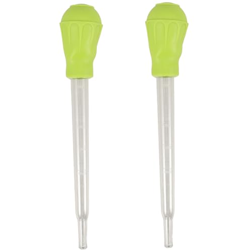 TOYANDONA 2pcs Manual Fish Tank Cleaner Waste Gravel Adsorber for Change and Coral Feeding Effortless Aquarium Maintenance Tool