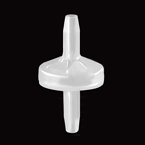 One Way Check Valve 1/4"(6MM) Hose Barb Non Return Ozone Resistance Plastic Valve for Water Fuel Oil Air Gas (Pack of 8) - size: 1/4 Inch, style: 8 Pcs