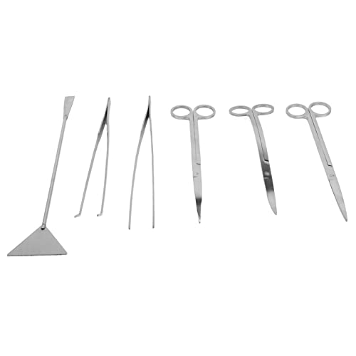 GLOGLOW Nan Aquarium Tools Aquarium Set, Stainless Steel Tools for Plant Care Fish Tank Cleaning