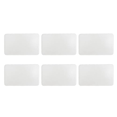 6Pcs Acrylic Aquarium Cover Handle, Wireless Fish Tank Lid Pull Handle, Durable Transparent Lid Grip for Glass Covers, Easy Install with Adhesive for Home Aquariums