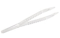 Disposable Sterile Forceps Tweezers 5inch 125mm Length Individually Wrapped Transparent White Pack of 100 - style: Transparent White (Pack of 100)