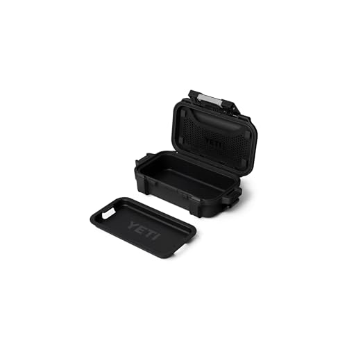 YETI LoadOut GoBox Collection, Divided Waterproof Cargo Case, Dry Box, Camera Case, Fishing Tackle Box - color: Black, size: GoBox 1