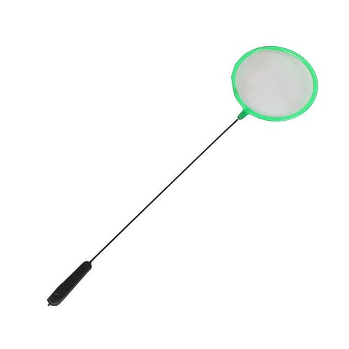 Aquarium Fish Net 3 Inches Fine Mesh Skimmer for Small Fish for Tank Catching Cleaning Net with 9 Inches Long Handle Aquarium Net Fine Mesh Cleaning Small（3PCS,Random Color）