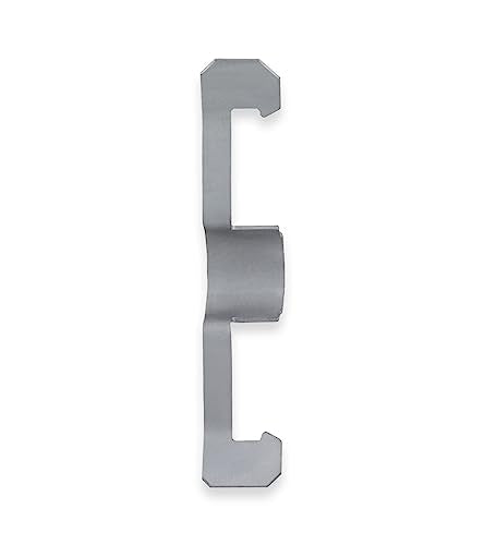 Conduit Cable Support Clip to Ceiling Wire, Threaded Rod & Flanges. Heavy Duty Spring Steel Clip / 100 Pack - size: 100 Pack