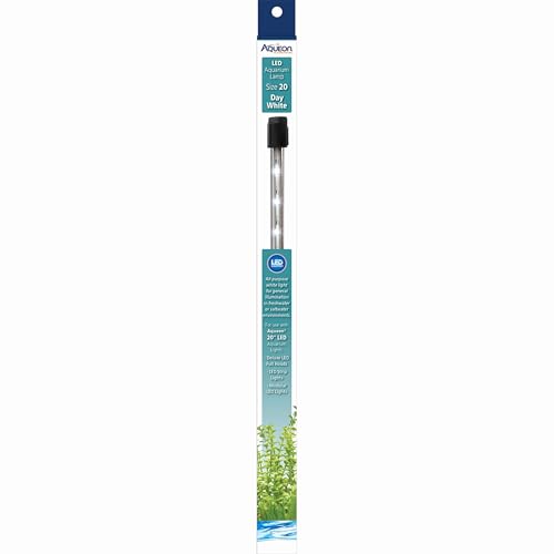 Aqueon Day LED Aquarium Lamp, Size 20, White
