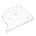 HANABASS Multi-functional Triangle Fish Tank Corner Shelf Organizer for Aquariums Stable Storage for Fish Food and Supplies Space-saving Design for Home
