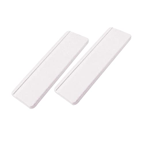 Cabilock 2pcs Non Slip Diatom Absorbent Pads for Bathroom Multipurpose Holders and Toothbrush Cup Cushions Household Use for Absorption and Surface Protection - color: White
